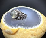 Koven Kreation Custom Order Sterling Silver Renaissance Revival Ring